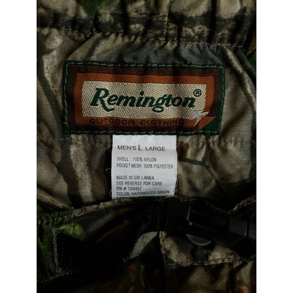 Remington Mens Large Convertible Camouflage Outdoor Hunting Pants Nylon - Picture 8 of 10